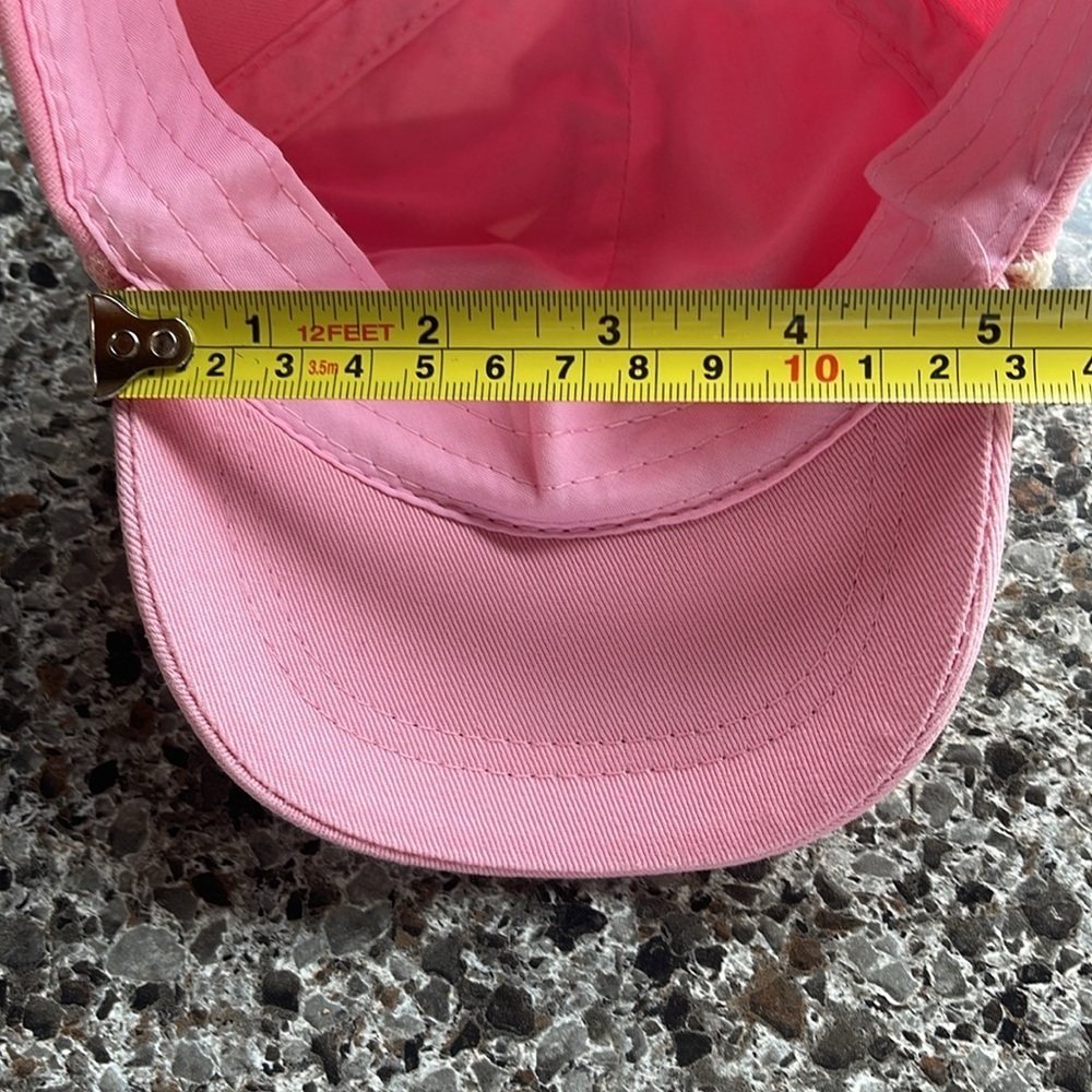 Ariat elastic back cap child’s pink with white lace‎ and logo on front . - Picture 12 of 14